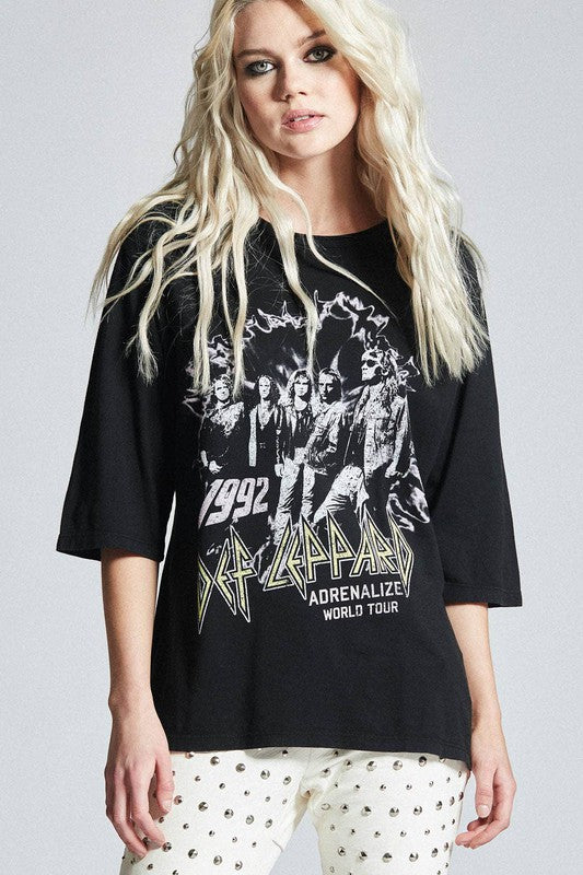 Def Leppard Adrenalize World Tour Tee