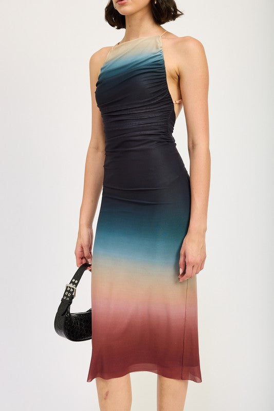 Dusk Halter Dress